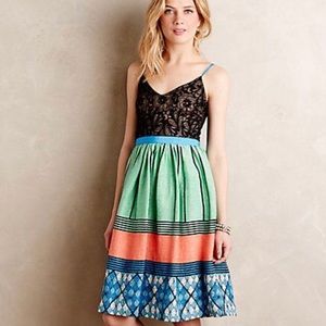 Anthropologie Tracy Reese Fractal Floral Dress